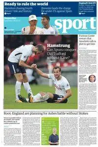 The Guardian Sports supplement  28 October 2017