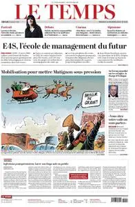 Le Temps - 18 décembre 2019