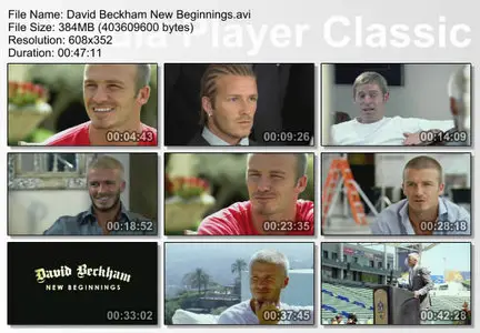 David Beckham - New Beginnings