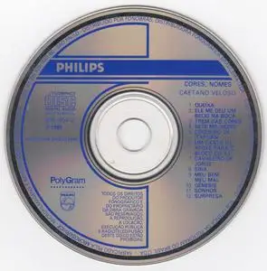 Caetano Veloso - Cores, Nomes (1982) {Philips 838 464-2 rel 1989}