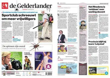 De Gelderlander - Rivierenland – 13 september 2018