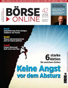 Boerse Online Magazin No 42 vom 16 Oktober 2014