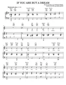 If You Are But A Dream - Frank Sinatra, Sarah Vaughan (Piano-Vocal-Guitar)