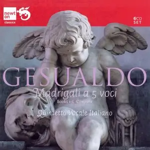 Quintetto Vocale Italiano - Gesualdo: Madrigali a 5 voci: Books 1-6 Complete (2012/1965)