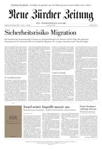 Neue Zurcher Zeitung International  - 28 Oktober 2023