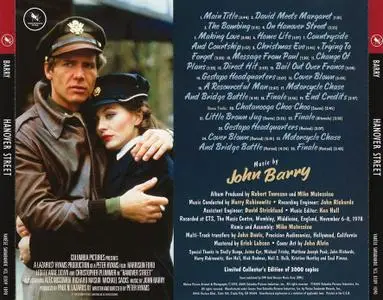 John Barry - Hanover Street: Original Motion Picture Soundtrack (1979) Limited Edition 2009