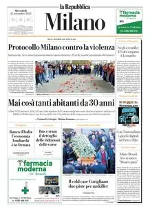 la Repubblica Milano - 22 Novembre 2023