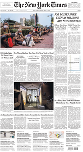 The New York Times – 01 May 2020