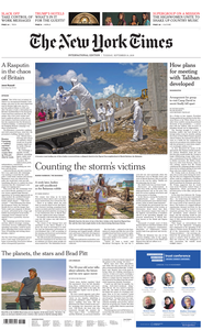 International New York Times - 10 September 2019