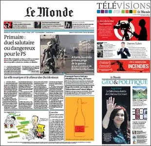 Le Monde - 16 & 17 October 2011 (+ Supplements)
