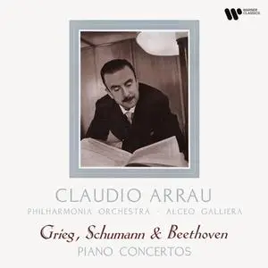 Claudio Arrau - Grieg, Schumann & Beethoven - Piano Concertos (2023) [Official Digital Download 24/192]