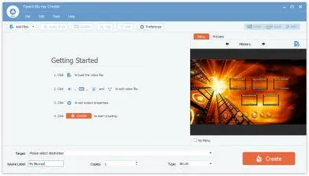 Tipard Blu-ray Creator 1.0.8 Multilingual Portable