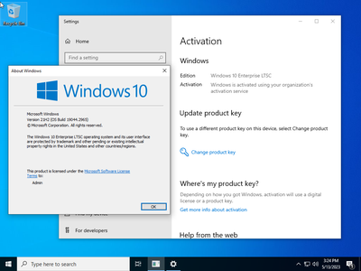 Windows 10 Enterprise LTSC 2021 21H2 Build 19044.2965 Preactivated (x64) Multilingual May 2023