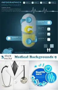 Vectors - Medical Backgrounds 9