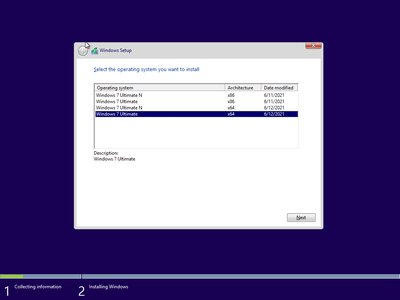 Windows 7 SP1 Ultimate 4in1 (x86/x64) Preactivated June 2021