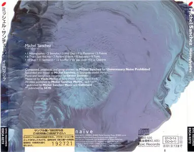 Michel Sanchez - Hieroglyphes (2000) [Epic ESCA 8272, Japan]