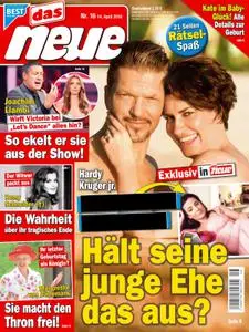 Das Neue – 14. April 2018
