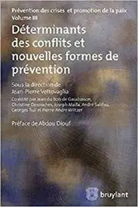 Déterminants des conflits et nouvelles formes de prévention (ELSB.HORS COLL.)
