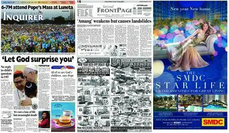 Philippine Daily Inquirer – January 19, 2015