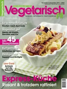 Vegetarisch Fit - November-Dezember 2015