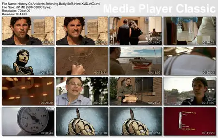 The History Channel - Ancients Behaving Badly Part 5/8: Nero (2009)