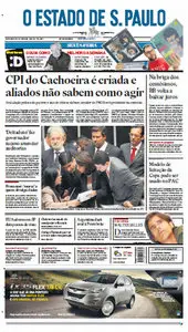 Jornal O Estado de São Paulo - 20 de abril de 2012 - Sexta