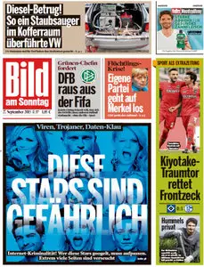 Bild Zeitung vom 27 September 2015