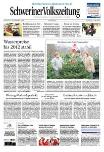 Schweriner Volkszeitung 16.12.2009 (Ausgabe Stadt Schwerin)