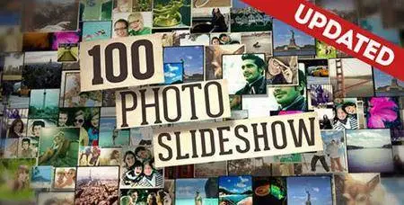 100 Photo Slide Show (Updated) - Project for After Effects (Videohive)