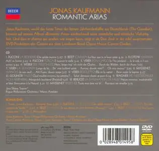 Jonas Kaufmann, Prague Philharmonic Orchestra, Marco Armiliato - Romantic Arias (2008) (Repost)