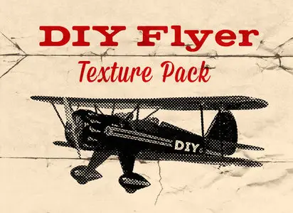 CreativeMarket - DIY Flyer Texture Pack