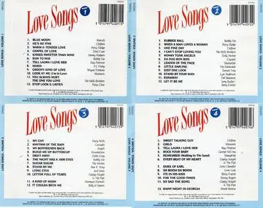 VA - Love Songs Volumes 1-4 (4CD) (1989) {Object Enterprises}