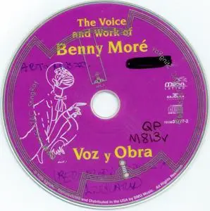 Benny More - Voz y Obra (1995) {Milan Latino 7313835777-2 rec 1950's}