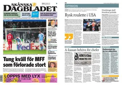 Skånska Dagbladet – 28 februari 2020