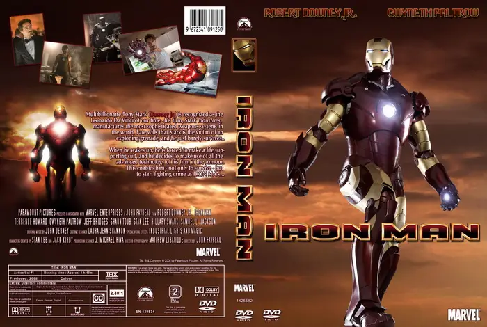 Железный человек / Iron Man (2008) DVD9