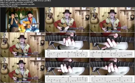 Fingerstyle Guitar Lessons : Blues Chords : Fingerpicking