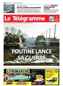 Le Télégramme Saint Malo – 25 février 2022