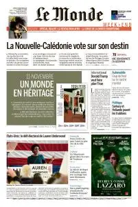 Le Monde du Samedi 3 Novembre 2018