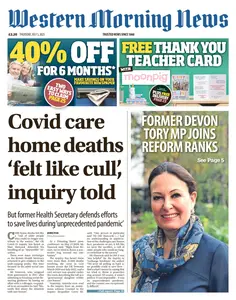 Western Morning News - 3 July 2025