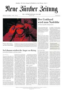 Neue Zurcher Zeitung International  - 25 Juni 2024