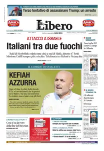 Libero - 14 Ottobre 2024