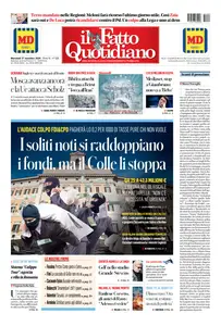 Il Fatto Quotidiano - 27 Novembre 2024