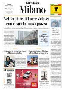 la Repubblica Milano - 3 Febbraio 2025