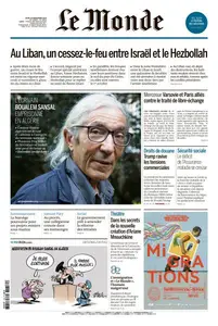 Le Monde du Jeudi 28 Novembre 2024