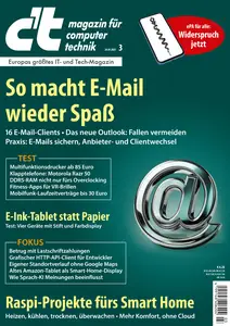 c't Magazin für Computertechnik - 23 Januar 2025