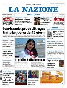 La Nazione Massa Carrara - 25 Giugno 2025