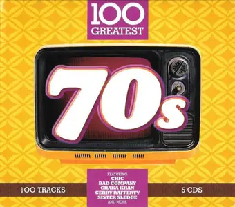 VA - 100 Greatest Seventies (5CDs Box) (2017)