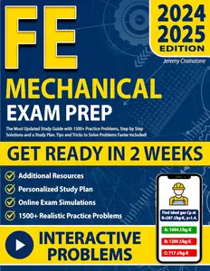 Fe Mechanical Exam Prep: The Most Updated Study Guide with 1500+ Practice Problems