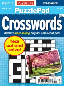 PuzzleLife PuzzlePad Crosswords - April 2025