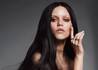 Jenna Ortega by Ahmad Barber and Donté Maurice for Tudum by Netflix May 2026